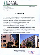 Referencje dla Thermbau Piła Docieplanie budynków ul Tysiąclecia Wałcz